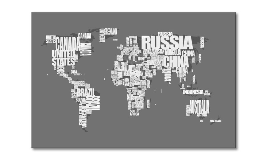 Dein neues Wandbild Worldmap No.11 - Weltkarten