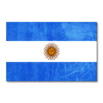 Das Leinwandbild Argentinien 60x40x2 cm - Flaggen