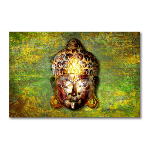 Dein Leinwandbild Buddah Head - Kult und Kultur