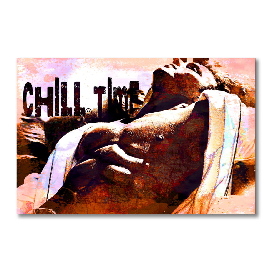 Das Leinwandbild Chill Time - Erotik