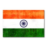 Dein neues Bild Indien 60x40x2 cm - Flaggen